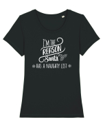 Declarație Tricou mânecă scurtă guler larg fitted Damă Expresser