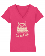 Cat - It's Just Me  Tricou mânecă scurtă guler V Damă Evoker