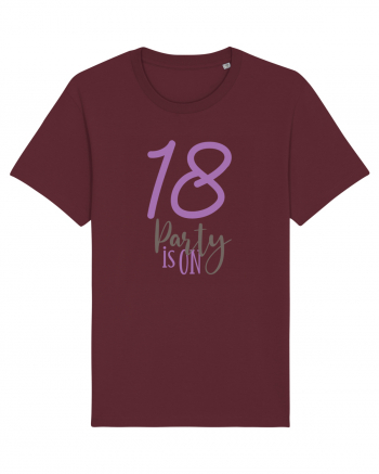 18 Ani - Party is On Burgundy