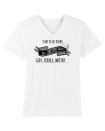 Spiritul Crăciunului Tricou mânecă scurtă guler V Bărbat Presenter