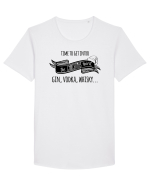 Spiritul Crăciunului Tricou mânecă scurtă guler larg Bărbat Skater