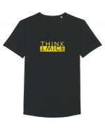 Think Twice Tricou mânecă scurtă guler larg Bărbat Skater