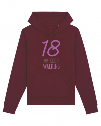 18 Ani - Keep Walking Burgundy