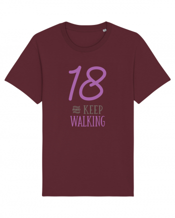 18 Ani - Keep Walking Burgundy