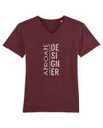 Aproape DESIGNER Tricou mânecă scurtă guler V Bărbat Presenter