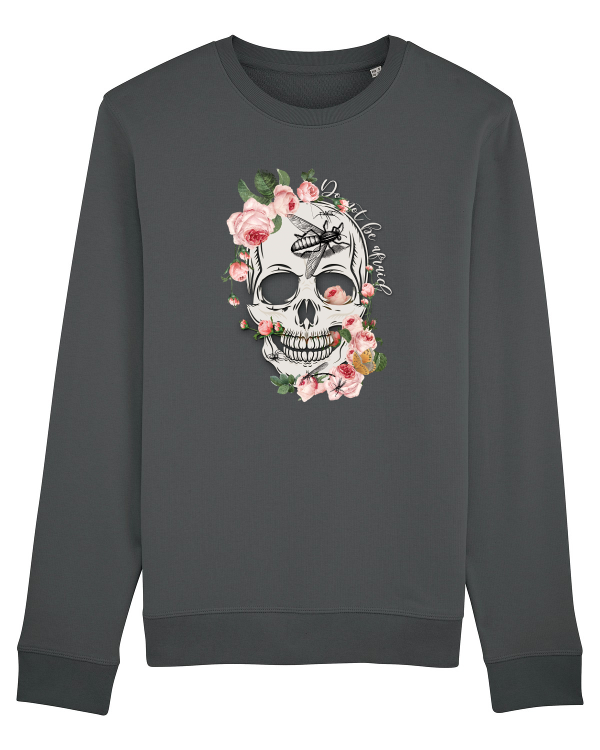 Bluză mânecă lungă Unisex Rise Anthracite