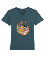 Naruto Ramen  Tricou mânecă scurtă guler V Bărbat Presenter