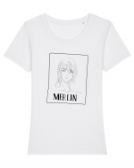 Seven Deadly Sins - Merlin  Tricou mânecă scurtă guler larg fitted Damă Expresser