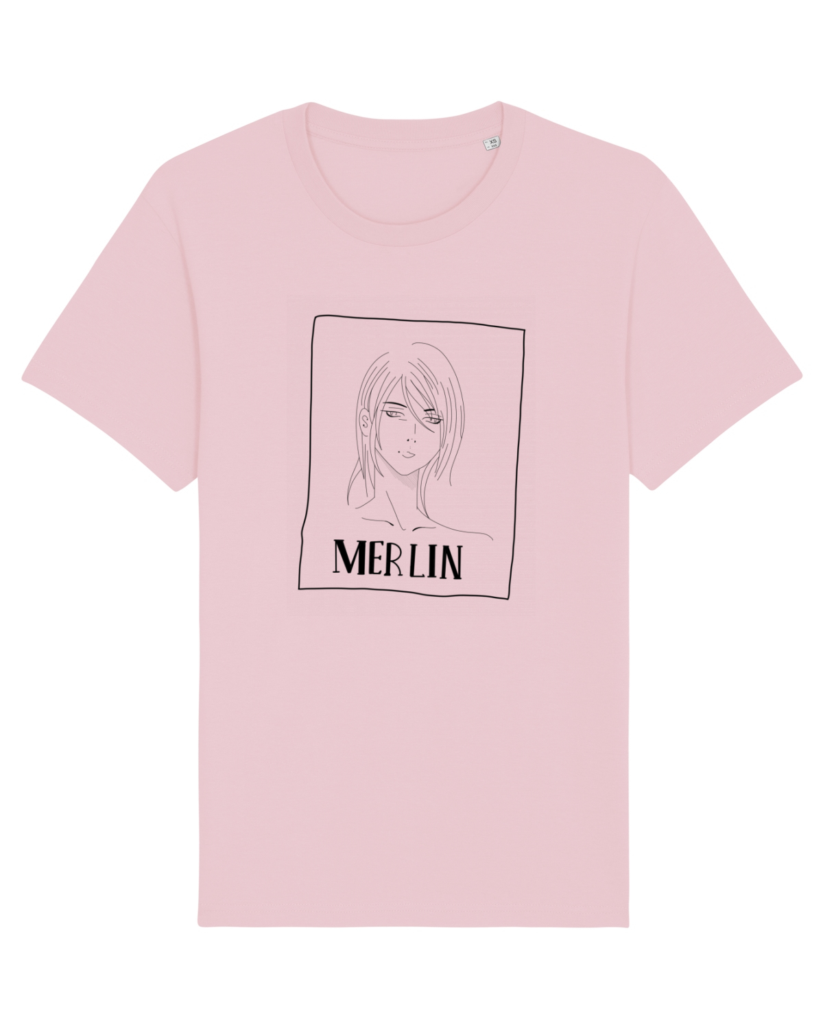 Tricou mânecă scurtă Unisex Rocker Cotton Pink