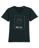 Seven Deadly Sins - Merlin (white edition) Tricou mânecă scurtă guler V Bărbat Presenter