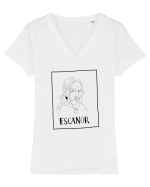 Seven Deadly Sins - Escanor  Tricou mânecă scurtă guler V Damă Evoker