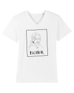 Seven Deadly Sins - Escanor  Tricou mânecă scurtă guler V Bărbat Presenter