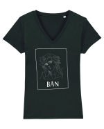 Seven Deadly Sins - Ban (white edition ) Tricou mânecă scurtă guler V Damă Evoker