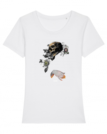 Dead Nature  Tricou mânecă scurtă guler larg fitted Damă Expresser