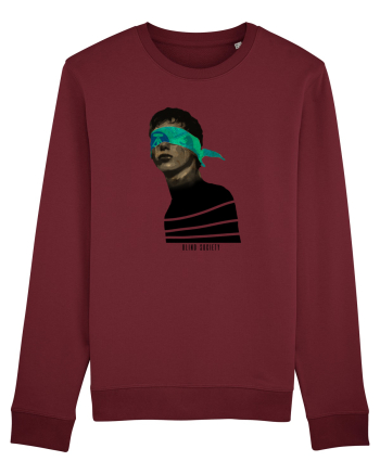 BLIND SOCIETY  Burgundy