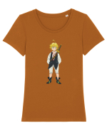 Seven Deadly Sins - Meliodas Tricou mânecă scurtă guler larg fitted Damă Expresser