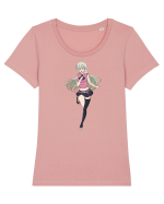 Seven Deadly Sins - Elizabeth Tricou mânecă scurtă guler larg fitted Damă Expresser