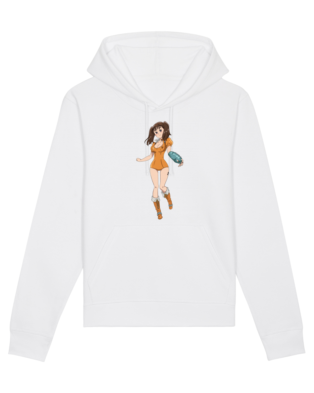 Hanorac Unisex Drummer White