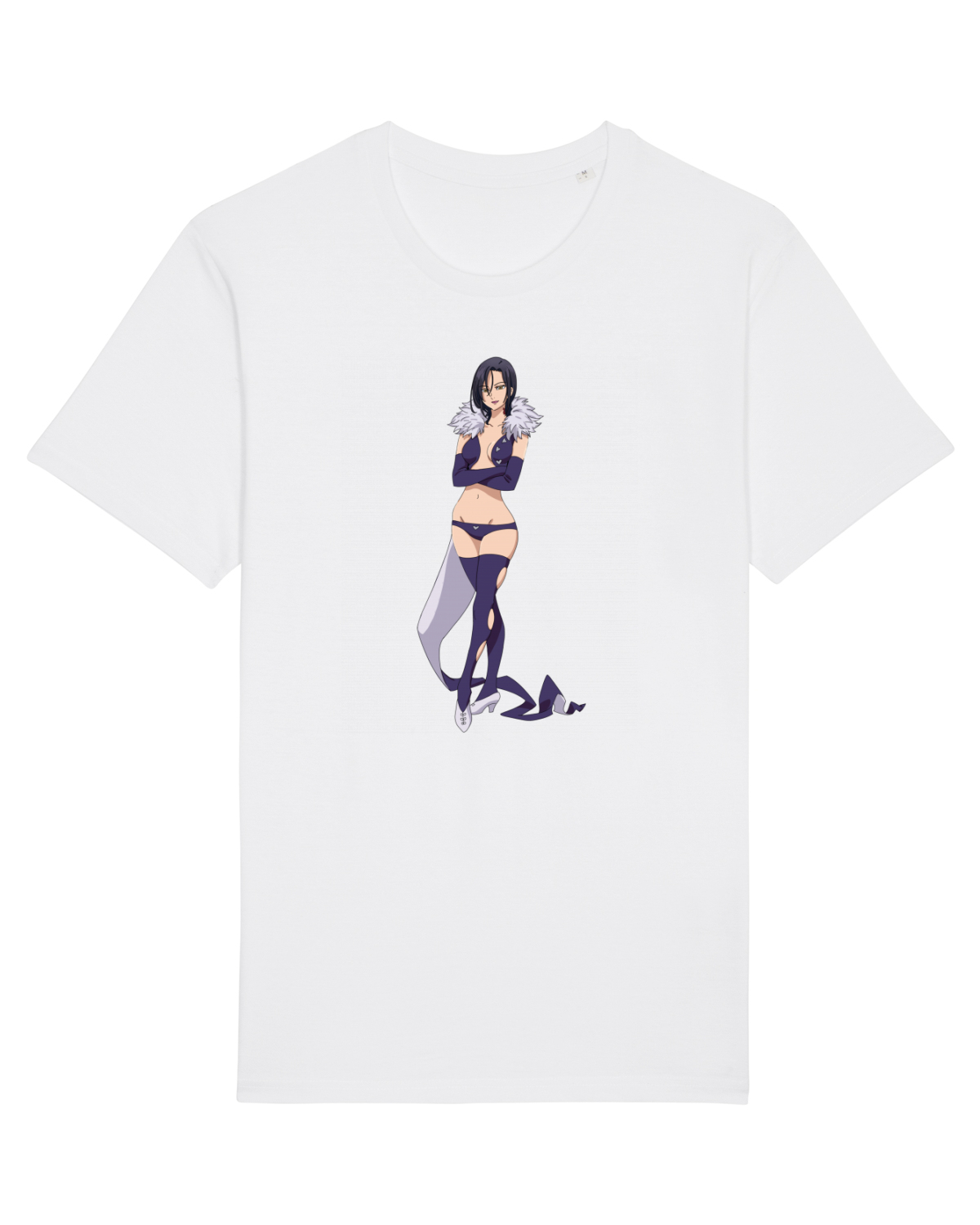 Tricou mânecă scurtă Unisex Rocker White