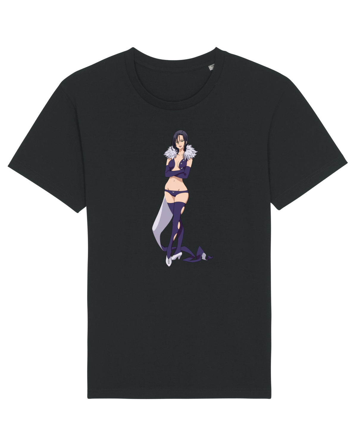 Tricou mânecă scurtă Unisex Rocker Black