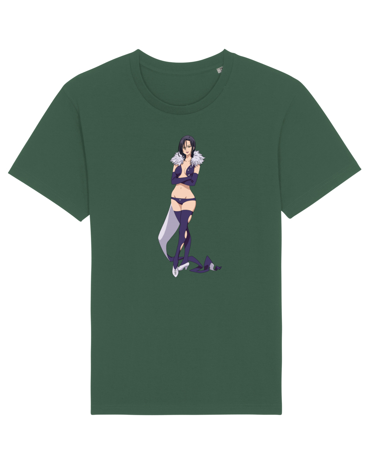 Tricou mânecă scurtă Unisex Rocker Bottle Green