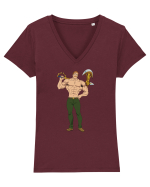 Seven Deadly Sins - Escanor Tricou mânecă scurtă guler V Damă Evoker