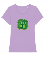 DOPE green Tricou mânecă scurtă guler larg fitted Damă Expresser