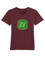 DOPE green Tricou mânecă scurtă guler V Bărbat Presenter