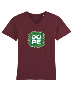 DOPE green Tricou mânecă scurtă guler V Bărbat Presenter