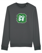 DOPE green Bluză mânecă lungă Unisex Rise