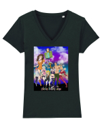Seven Deadly Sins  Tricou mânecă scurtă guler V Damă Evoker