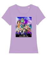 Seven Deadly Sins  Tricou mânecă scurtă guler larg fitted Damă Expresser