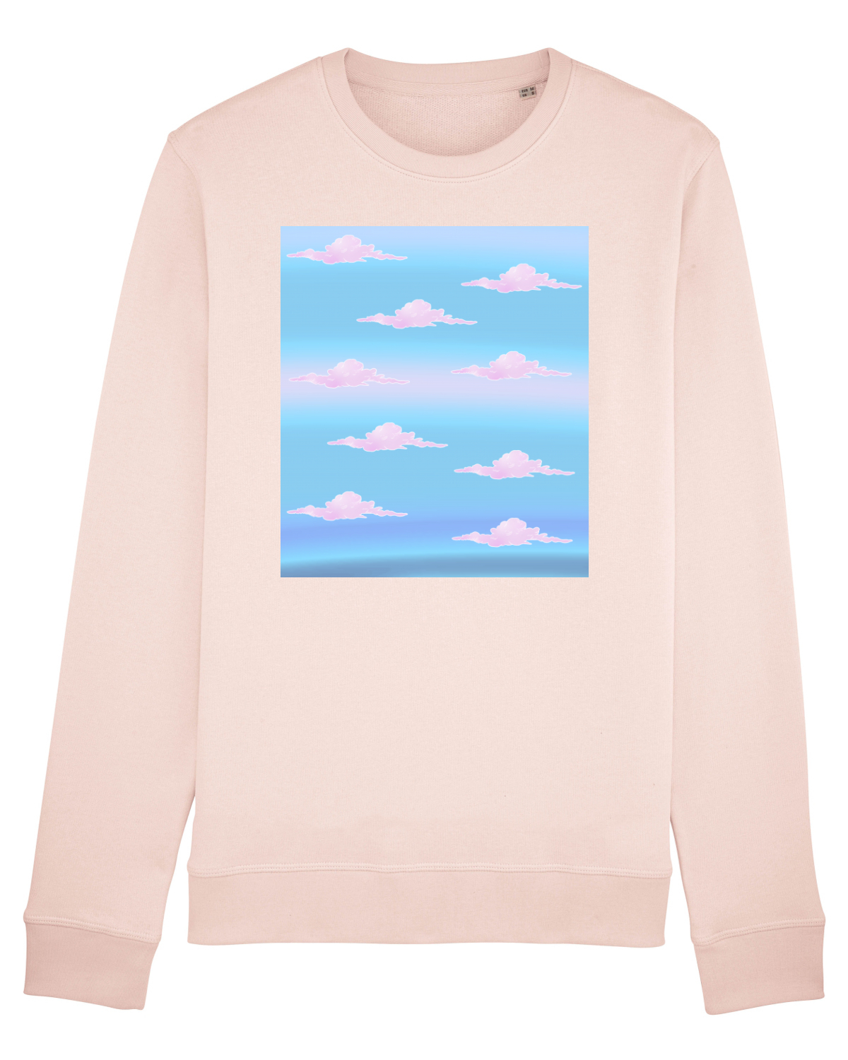 Bluză mânecă lungă Unisex Rise Candy Pink