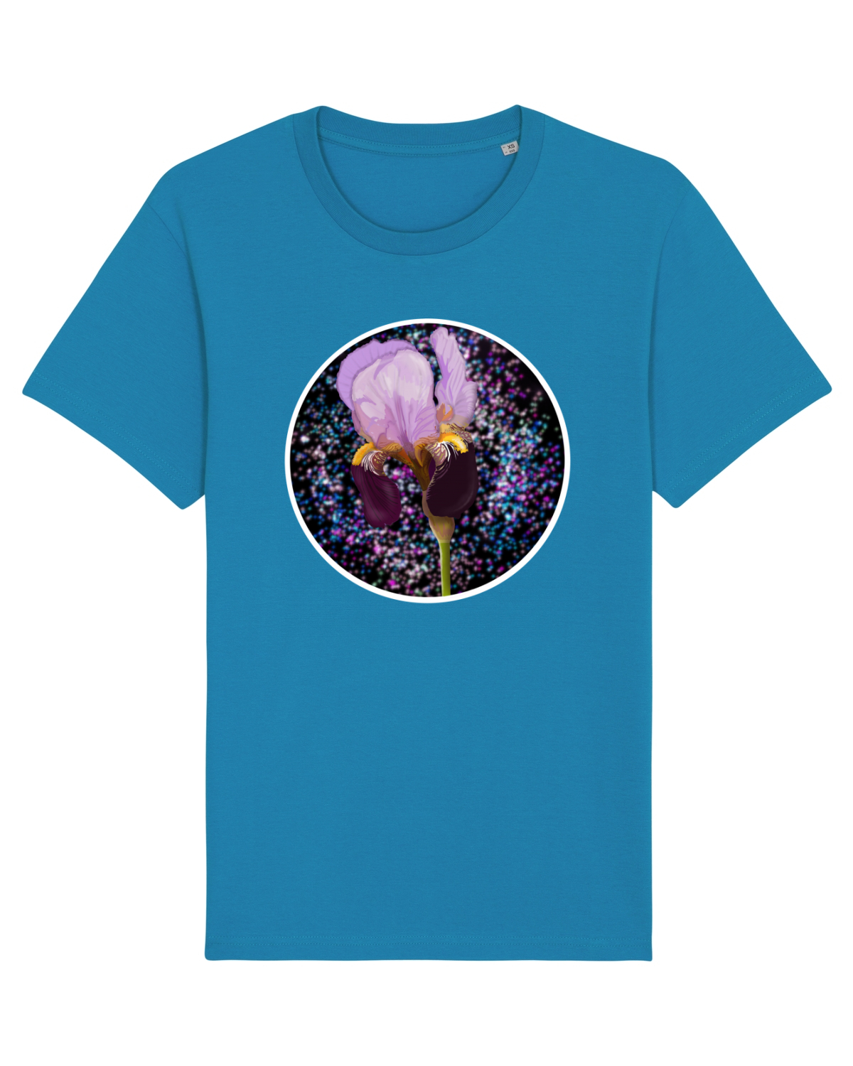 Tricou mânecă scurtă Unisex Rocker Azur