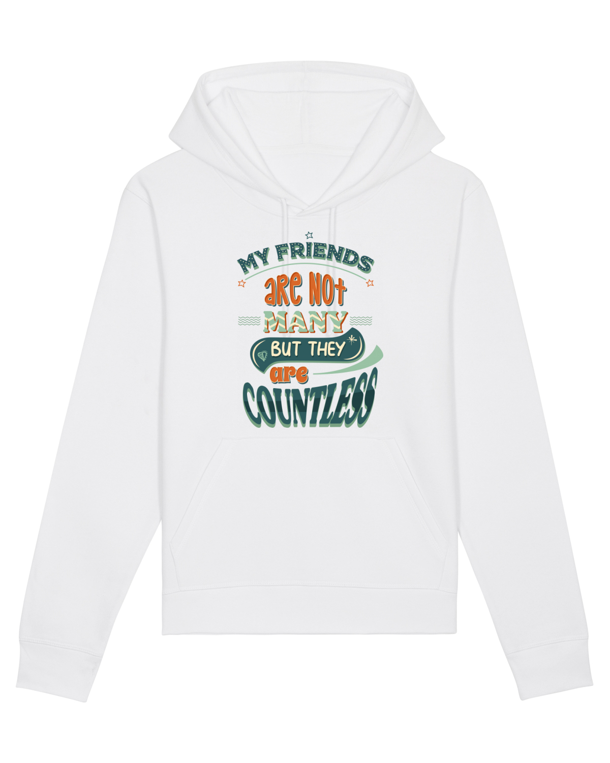 Hanorac Unisex Drummer White