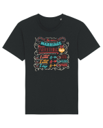 Căsătorie echilibrată Tricou mânecă scurtă Unisex Rocker