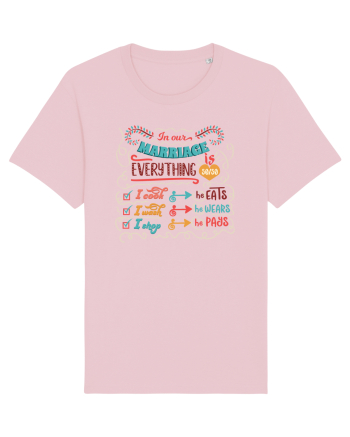 Căsătorie echilibrată Cotton Pink