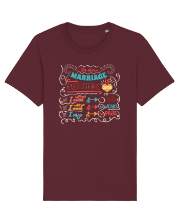 Căsătorie echilibrată Burgundy