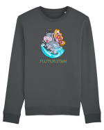 Fluturotam Bluză mânecă lungă Unisex Rise