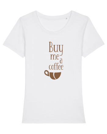 Buy Me a Coffee White