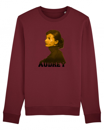 Audrey Hepburn Burgundy