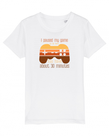 Tricou pentru Gamer sarcastic  White