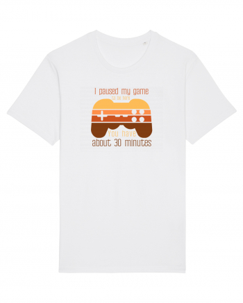 Tricou pentru Gamer sarcastic  White