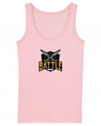 Tricou pentru gameri Battle Royal Logo Cotton Pink