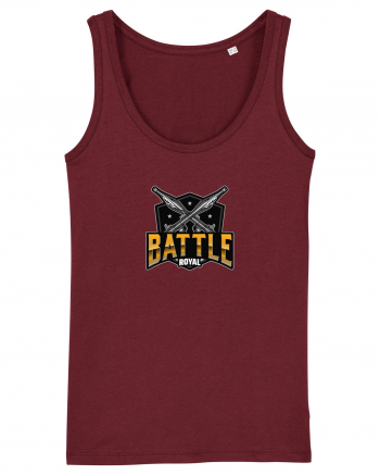 Tricou pentru gameri Battle Royal Logo Burgundy