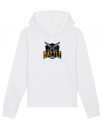 Tricou pentru gameri Battle Royal Logo White