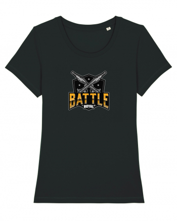 Tricou pentru gameri Battle Royal Logo Black