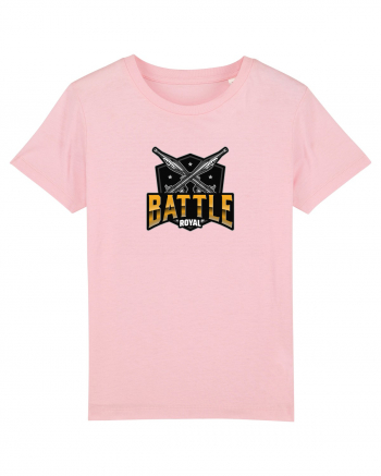 Tricou pentru gameri Battle Royal Logo Cotton Pink