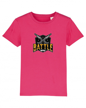 Tricou pentru gameri Battle Royal Logo Raspberry