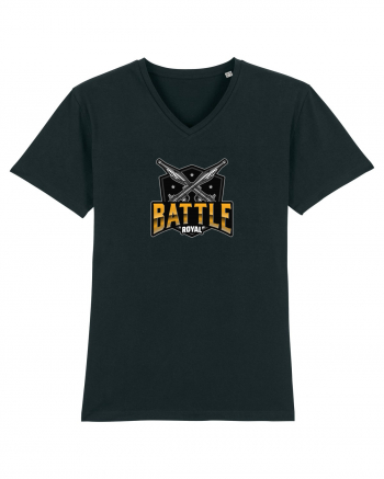 Tricou pentru gameri Battle Royal Logo Black